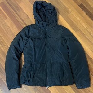 Armani Exchange Black Puffer Jacket